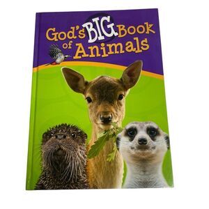 Master Books God's Big Book of Animals - Educational Book for Kids-Homeschool